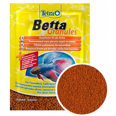 Tetra Betta Granules корм для петушков (гранулы) (5 г.)