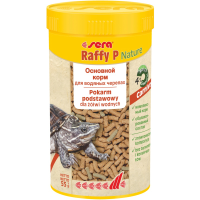 SERA Raffy P Nature корм для рептилий (55 г.)
