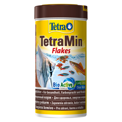 TetraMin (хлопья) для всех видов рыб (250 мл.)