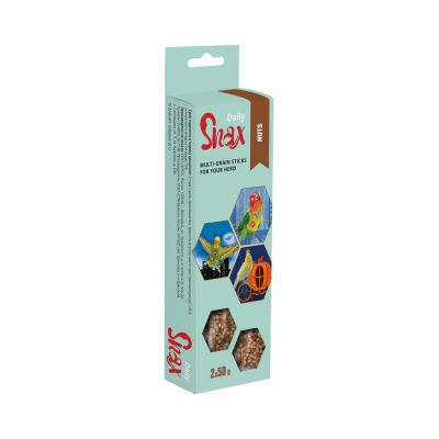 Snax Daily зерновые палочки для птиц (Орехи, 2*50 г.)