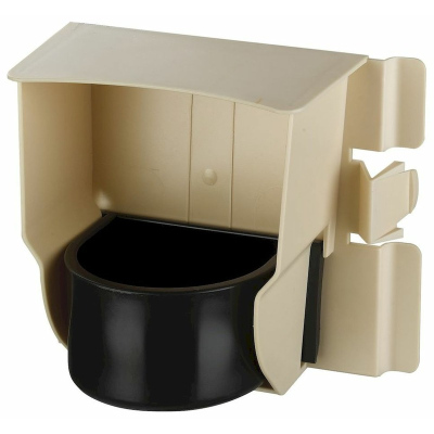 Ferplast Brava 4 кормушка для птиц, вращающаяся, белый/бежевый 16,5x9,5xh14 см Италия 1 уп. х 1 шт.