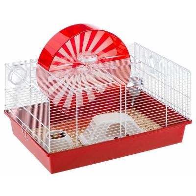 Ferplast Coney Island клетка для хомяков, белая 50x35xh25 см, 50x35xh36,2 см Словакия 1 уп. х 1 шт.