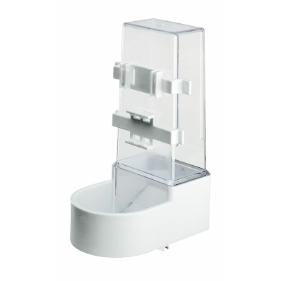 Ferplast FPI 4518 поилка-кормушка для попугаев, белая 11,6x13,7xh21,2 см Словения 1 уп. х 1 шт.