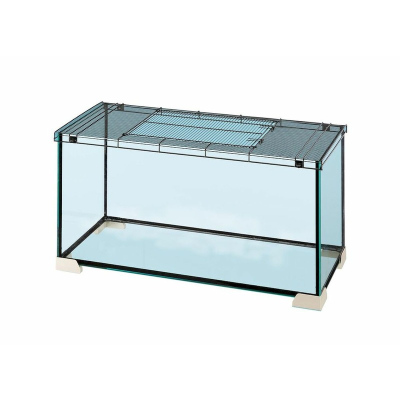 Ferplast Jerry 80 клетка для грызунов, стеклянная 81,7x36,9xh43,1 см Италия 1 уп. х 1 шт. х 12.78 кг