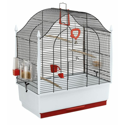 Ferplast Villa клетка для птиц, черная 50x31xh63,5 см Словакия 1 уп. х 1 шт. х 3.03 кг