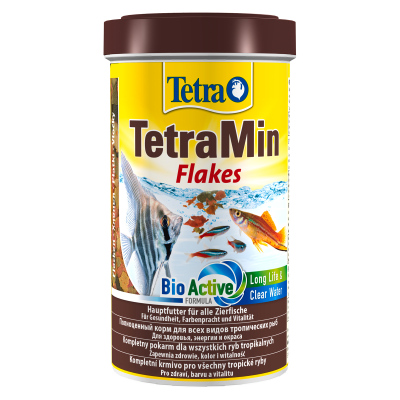 TetraMin (хлопья) для всех видов рыб (500 мл.)