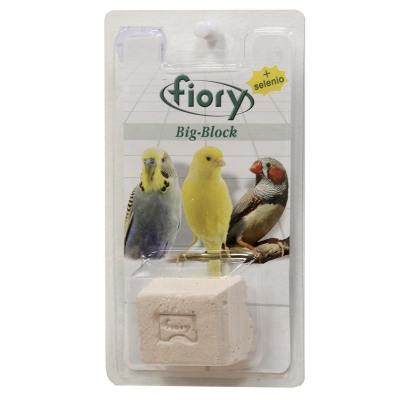 Fiory био-камень для птиц Big-Block с селеном 55 г для взрослых Италия 1 уп. х 1 шт. х 0.063 кг