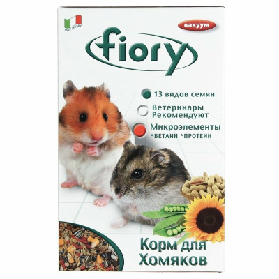 Fiory корм для хомяков Criceti 400 г для взрослых Импортный корм 1 уп. х 1 шт.