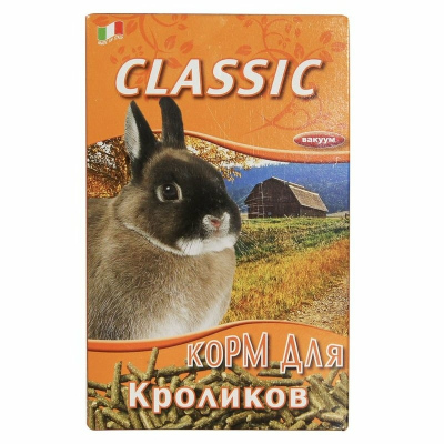 Fiory корм для кроликов Classic гранулированный 680 г для взрослых Импортный корм 1 уп.