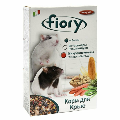 Fiory корм для крыс Ratty 850 г для взрослых Импортный корм 1 уп. х 1 шт. х 0.925 кг