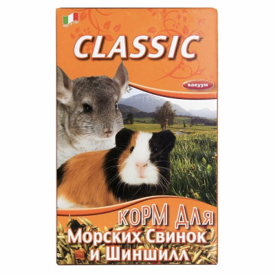 Fiory корм для морских свинок и шиншилл Classic 680 г для взрослых Импортный корм 1 уп.