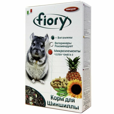 Fiory Cincy сухой корм для шиншилл 800 г для взрослых Импортный корм 1 уп. х 1 шт.
