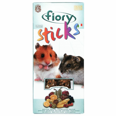 Fiory палочки для хомяков Sticks с фруктами 2х50 г для взрослых Италия 1 уп. х 1 шт.