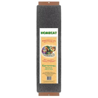 Homecat когтеточка с кошачьей мятой большая 70х14 см для всех возрастов Россия 1 уп. х 1 шт.