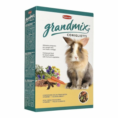 Корм Padovan Grandmix coniglietti для кроликов комплексный основной 850 г премиум