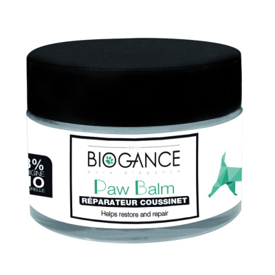 Натуральный био-бальзам для лап Biogance Paw Balm с пчелиным воском и маслом ши 50 мл уход за