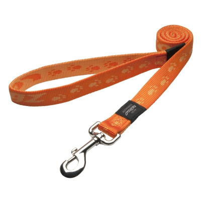 Поводок для собак ROGZ Alpinist XL-25мм 1,2 м (Оранжевый) всех возрастов xl ЮАР 1 уп.