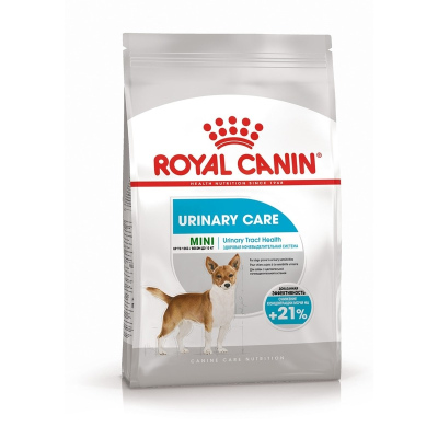 Royal Canin Mini Urinary Care полнорацмонный сухой корм для взрослых собак мелких пород с чувствительной мочевыделительной системой