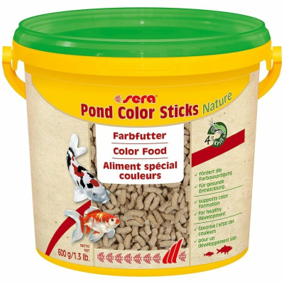 Sera Color Sticks Корм для прудовых рыб для взрослых рыб Импортный корм 1 уп. х 1 шт. х 0.55 кг