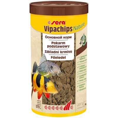 Корм Sera Vipachips для сомов и донных рыб 1000 мл, 370 г Импортный корм 1 уп. х 1 шт.