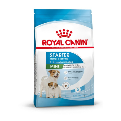 Royal Canin Mini Starter Mother Babydog полнорационный сухой корм для щенков до 2 месяцев, беременных и кормящих собак мелких пород 1 кг