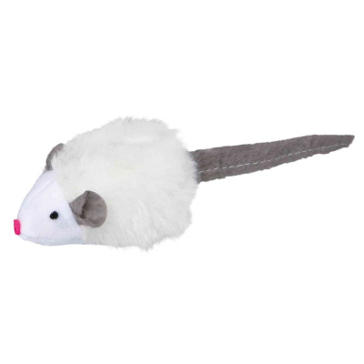 Trixie мягкая мышка-игрушка для кошек с микрочипом, 6,5 см для всех возрастов для всех пород