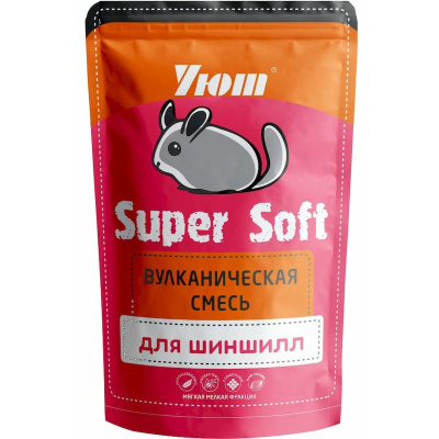 Уют вулканическая смесь Super Soft для взрослых шиншилл 0,73 л для взрослых Россия 1 уп. х 1 шт.