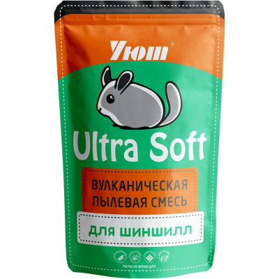 Уют вулканическая смесь Ultra Soft для взрослых шиншилл 0,73 л для взрослых Россия 1 уп. х 1 шт.