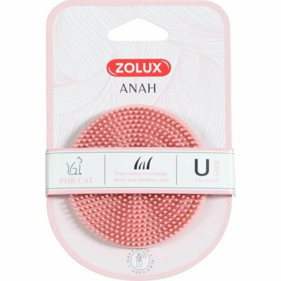 Zolux Щетка резиновая для кошек 1 уп. х 1 шт. х 0.036 кг
