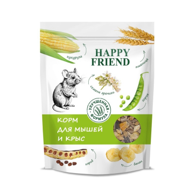 Корм для мышей и крыс Happy Friend 1 кг