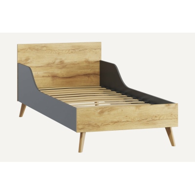 Кровать Нордик 90 Wood Grey