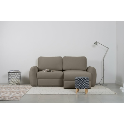 Модульный диван Полан-3 Velvet Moss с НПБ, ящиком для белья и тканью Ultra Cedar