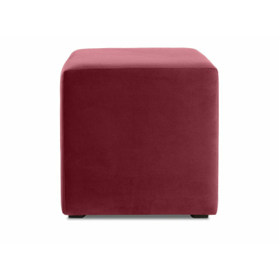 Пуф Куб Velvet Crimson