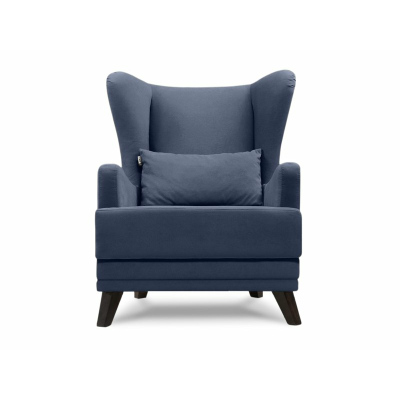 Кресло Оксфорд Velvet Navy Blue