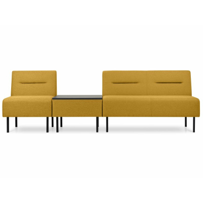 Модульный диван Сэндж 2 Textile Yellow