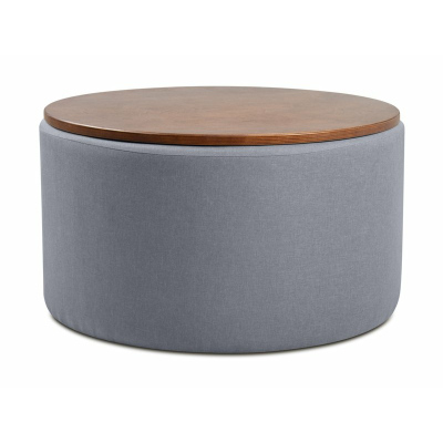 Пуф Арис-2 Textile Grey