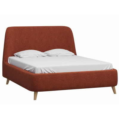 Кровать Молсон 160 Textile Ginger