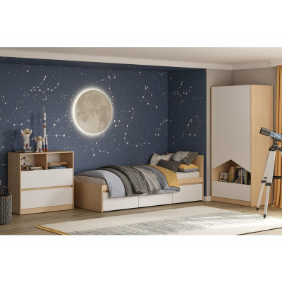 Модульная детская Пенни-3 Plywood White