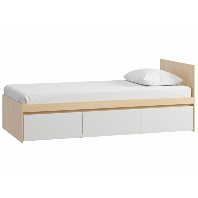Кровать Пенни-1 90 Plywood White