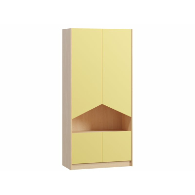 Стеллаж Пенни Plywood Mustard