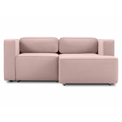 Диван угловой Аронт Мини Velvet Pink