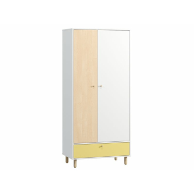 Распашной шкаф Дикинс-2 Mustard Plywood