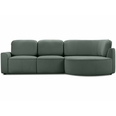Диван угловой Шера Velvet Olive