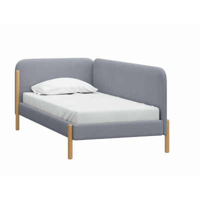 Кровать Кейси 90 Textile Silver