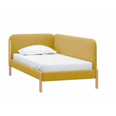 Кровать Кейси 90 Velvet Yellow