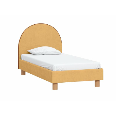 Кровать Лора 90 Velvet Yellow