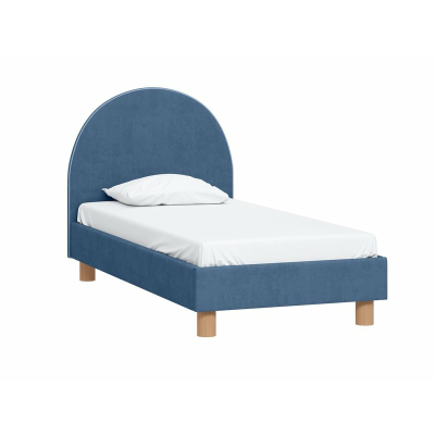Кровать Лора 90 Velvet Navy Blue