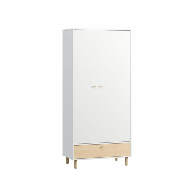 Распашной шкаф Дикинс-2 White Plywood