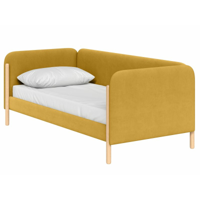 Кровать Кейси-2 90 Velvet Yellow