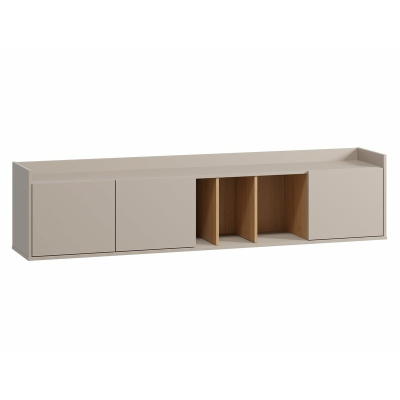 ТВ-тумба подвесная Воямполь-2 Latte Oak